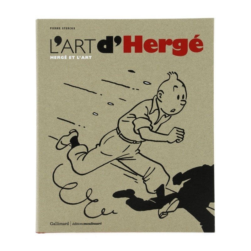 Livre Moulinsart - L'art d'Hergé, Hergé et l'Art