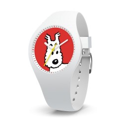 Horlogerie Moulinsart Tintin - Montre Tintin & Co : Sport Skin Milou "S" (White)