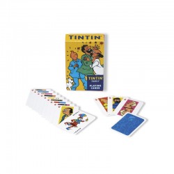 Jeu Moulinsart Tintin - 52 cartes à jouer (familles)