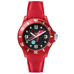 Horlogerie Moulinsart Tintin - Montre Tintin Lune : Sport Fusée "S" (Red)