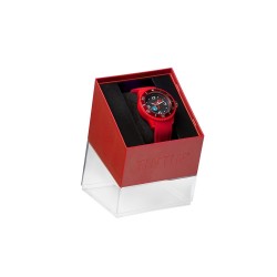 Horlogerie Moulinsart Tintin - Montre Tintin Lune : Sport Fusée "S" (Red)