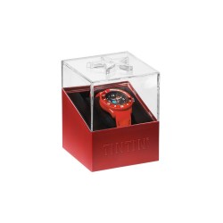 Horlogerie Moulinsart Tintin - Montre Tintin Lune : Sport Fusée "S" (Red)