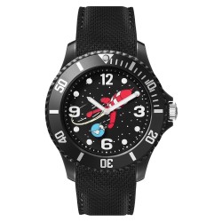 Horlogerie Moulinsart Tintin - Montre Tintin Lune : Sport Fusée "L" (Black)