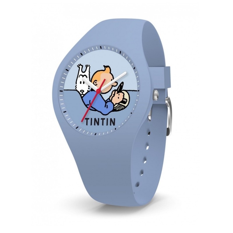Horlogerie Moulinsart Tintin - Montre Tintin  Soviet : Sport Skin Voiture "S" (Blue)