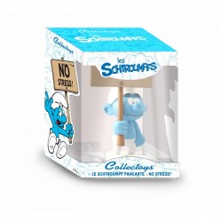 Collectoys Peyo Schtroumpfs - Schtroumpf pancarte "No Stress"