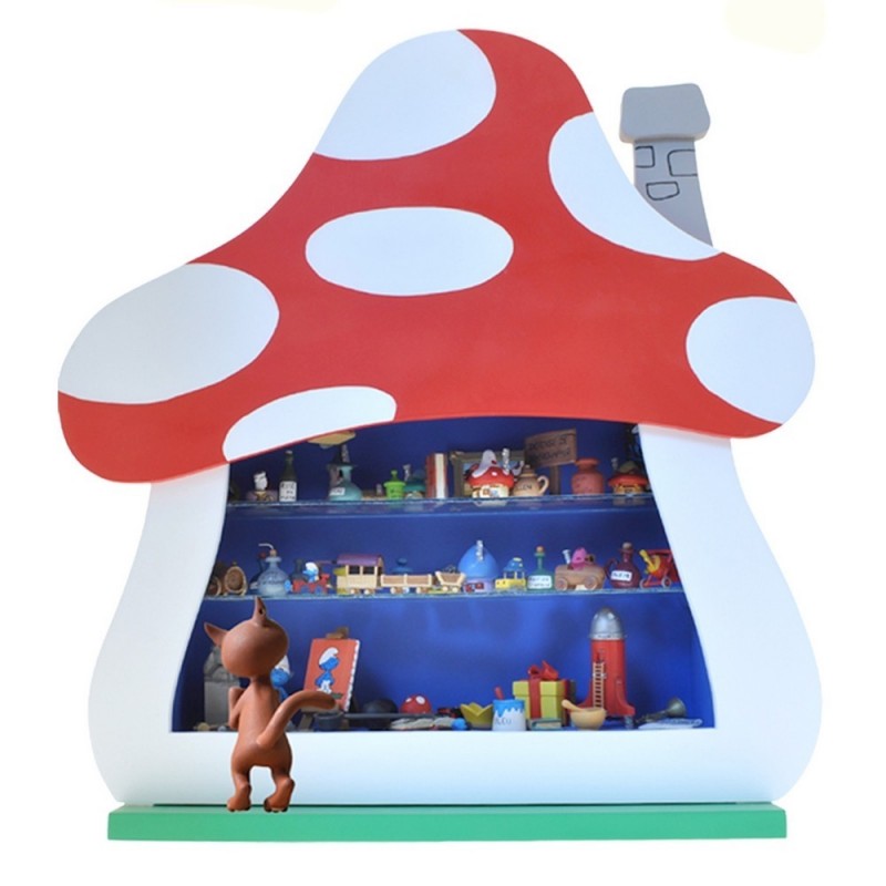 Pixi Peyo Schtroumpfs - Vitrine Objets du Mythe Schtroumpfs Pixi Peyo Schtroumpfs - Vitrine Objets du Mythe Schtroumpfs