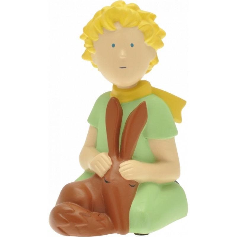 Collectoys St Exupery - Petit Prince à genoux et le renard