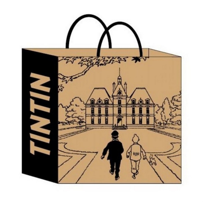 Bagagerie Moulinsart Tintin - Sac papier Château de Moulinsart