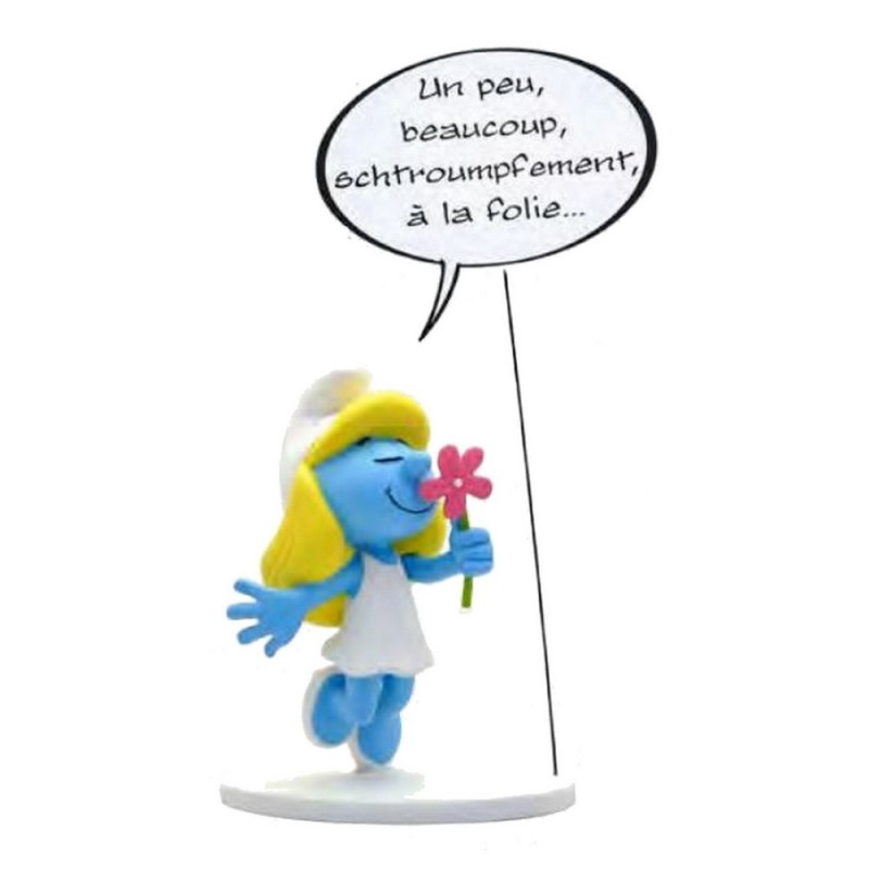 Collectoys Peyo Schtroumpf - Coll. Bulles - Schtroumpfette Collectoys Peyo Schtroumpf - Coll. Bulles - Schtroumpfette