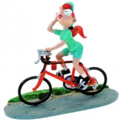 Pixi Franquin Gaston - Mademoiselle Jeanne cycliste (Maillot vert)