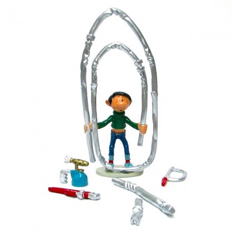 gaston qui a fabriqué son trombone - Pixi