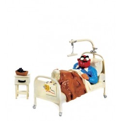 Pixi Franquin Gaston -  Mr De Mesmaeker sur son lit d'hôpital
