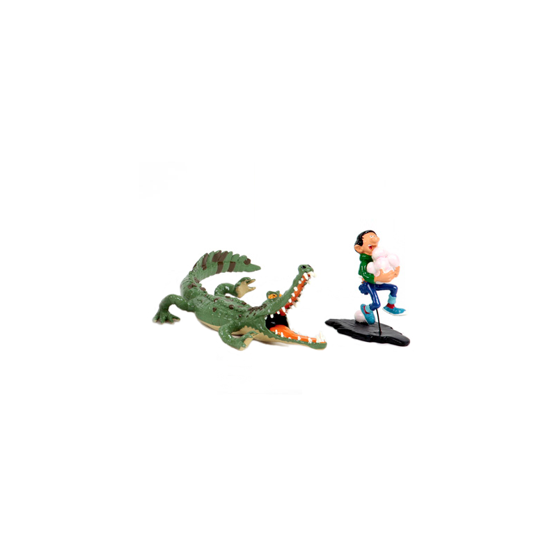 Pixi Franquin Gaston -  Gaston poursuivi par le crocodile