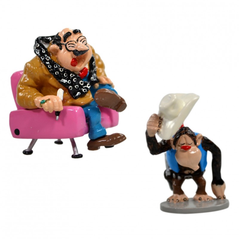 Pixi Franquin Gaston - M. De Mesmaeker et le chimpanzé déguisé en cow-boy