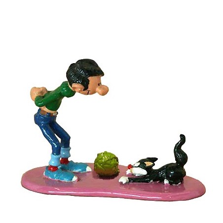 Franquin, André - Beeldje Pixi 4693 - Gaston avec son chat