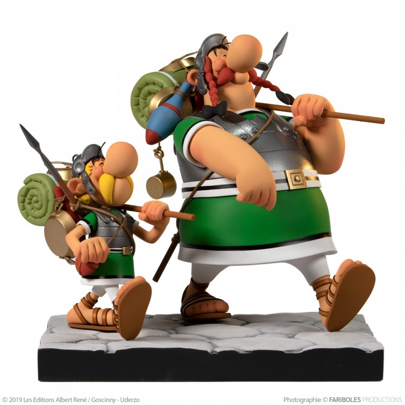 Fariboles Uderzo Astérix - Astérix et Obélix en légionnaires