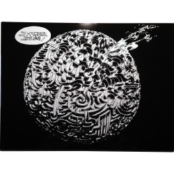 Plaque émaillée Franquin- Idées Noires Labyrinthe 61x82