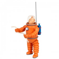 Leblon Moulinsart Tintin - Tintin cosmonaute lunaire