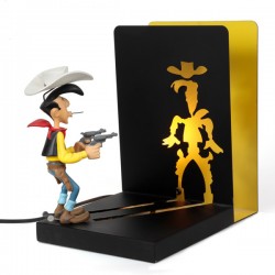 Leblon Delienne Morris Lucky Luke - Lampe bureau LL tir sur son ombre