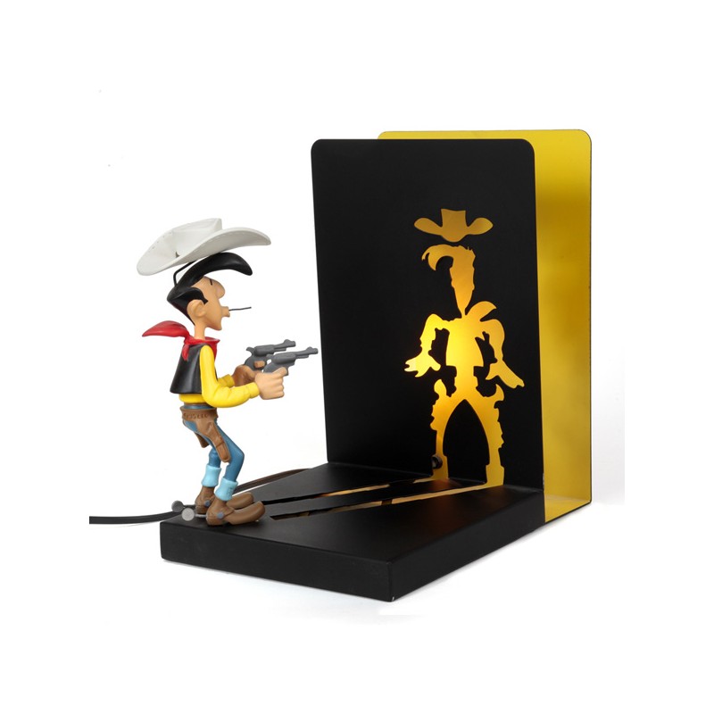 Leblon Delienne Morris Lucky Luke - Lampe bureau LL tir sur son ombre