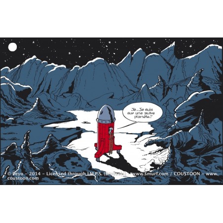 Ensemble schtroumpfs explorateur lune # 40604 - TRÈS RARE