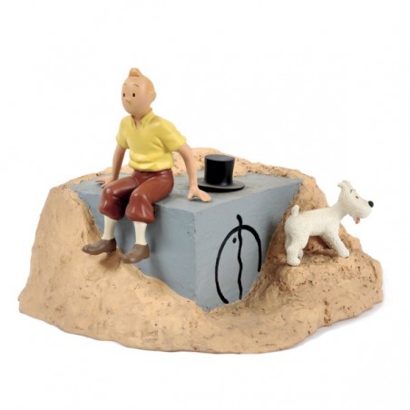 Figurine tintin resine d'occasion - Collection