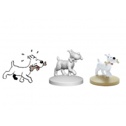 FIGURINES TINTIN LA COLLECTION OFFICIEL - N°6 - MILOU PROMENE SON OS de  COLLECTIF