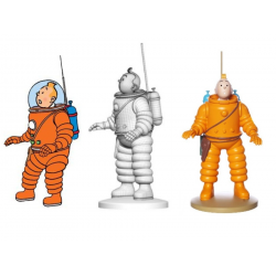 Figurine Moulinsart Tintin - Tintin en scaphandre lunaire (kiosque)