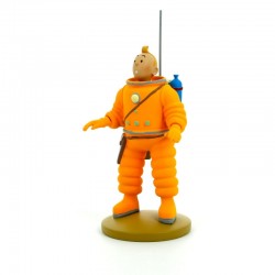 Figurine Moulinsart Tintin - Tintin en scaphandre lunaire (kiosque)