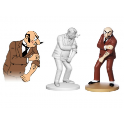 Figurine Moulinsart Tintin - Rastapopoulos au tatouage (kiosque)