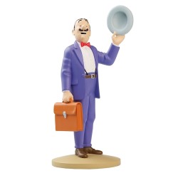 Figurine Moulinsart Tintin - Séraphin Lampion à la mallette (kiosque)