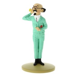 Figurine Moulinsart Tintin - Tournesol au cornet (kiosque)