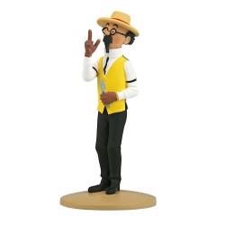 Figurine Moulinsart Tintin - Tournesol en jardinier (kiosque)