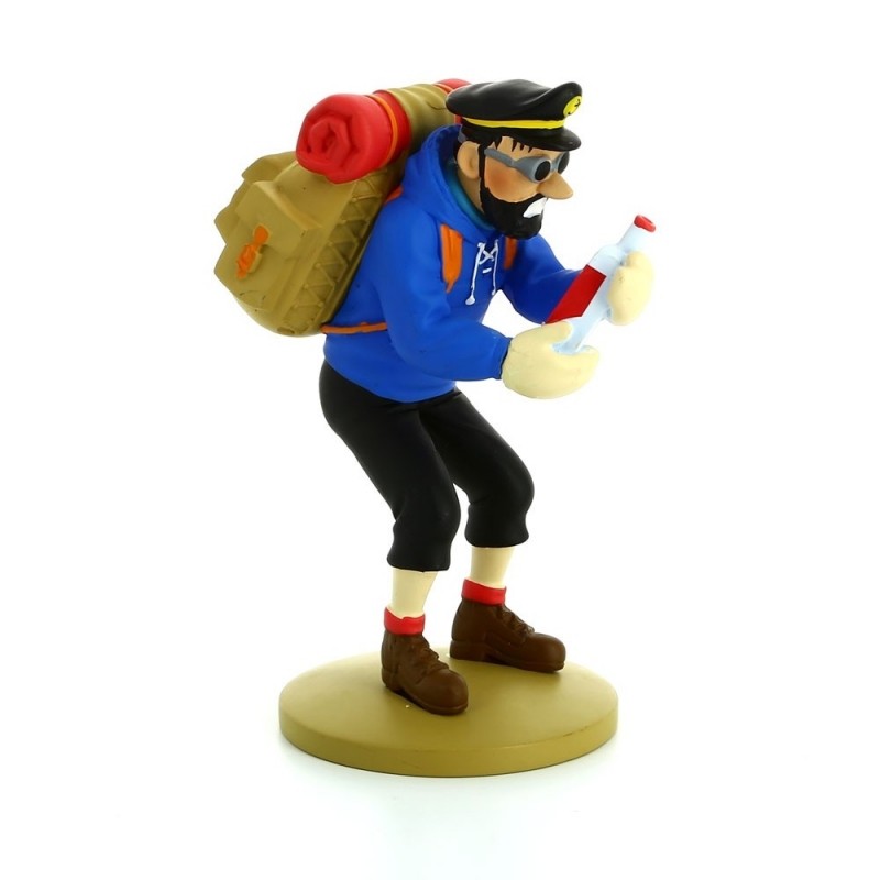 Figurine Tintin Haddock "En Route" En Résine, Hergé, Neuve En Boîte