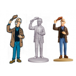 Figurine Moulinsart Tintin - Monsieur Boullu le marbrier (kiosque)