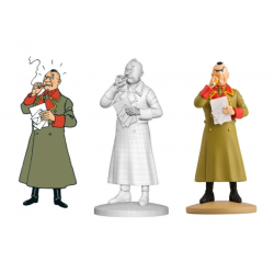 Figurine Moulinsart Tintin - Le Colonel Sponsz contrarié (kiosque)