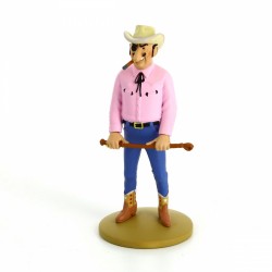 Figurine Moulinsart Tintin - Rastapopoulos à la cravache (kiosque)