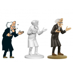 Figurine Moulinsart Tintin - Le professeur Calys triomphant (kiosque)