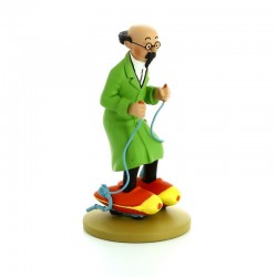 Figurine Moulinsart Tintin - Tournesol en patins (kiosque)