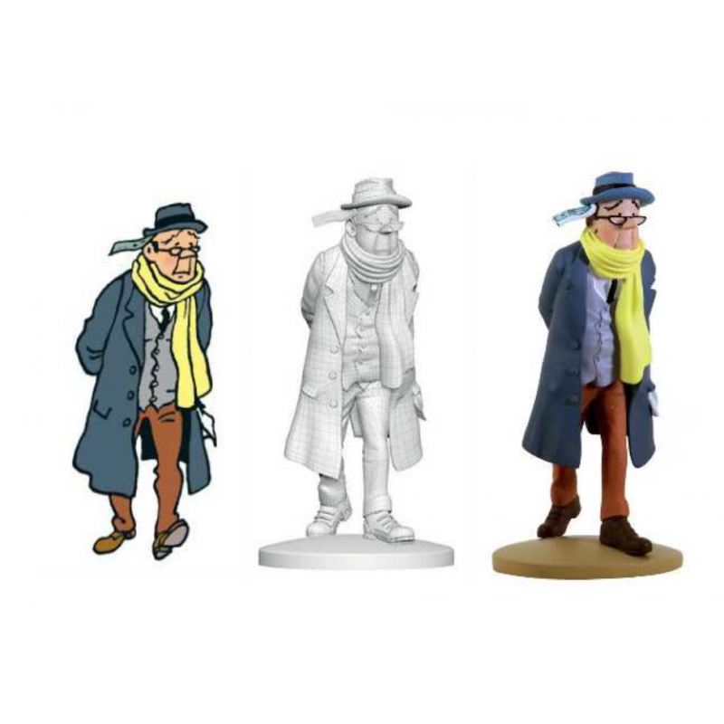 Tintin - Collection Officielle des Figurines Moulinsart - N°058 Laszlo  Carreidas