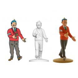 Figurine Moulinsart Tintin - Séraphin Lampion le retour (kiosque)