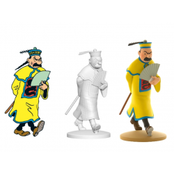 Figurine Moulinsart Tintin - Dupond chinois (kiosque)