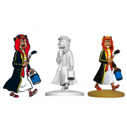 Figurine Moulinsart Tintin - Abdallah tire la langue (kiosque)