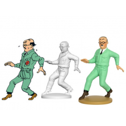 Figurine Moulinsart Tintin - Frank Wolff l’ingénieur félon (kiosque)