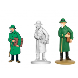 Figurine Moulinsart Tintin - Basil Bazaroff le marchand de canons (kiosque)