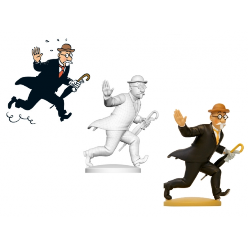 figurine tintin aristide filoselle N°81