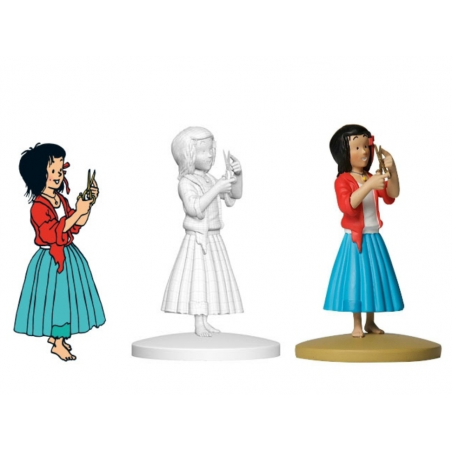 FIGURINE TINTIN LA COLLECTION OFFICIELLE n91 MIARKA Hergé