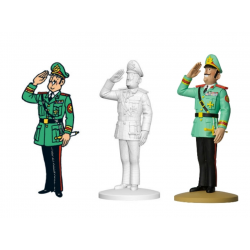 Figurine Moulinsart Tintin - Le Colonel Alvarez aide de camp du général Tapioca (kiosque)