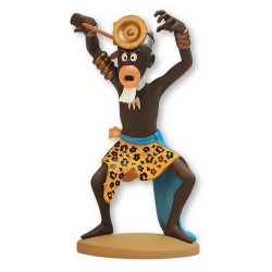 Figurine Moulinsart Tintin - Muganga le sorcier des Babaoro’m (kiosque)