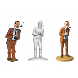 Figurine Moulinsart Tintin - J.M. Dawson le policier véreux (kiosque)